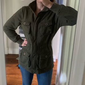 Beaver canoe military style jacket
